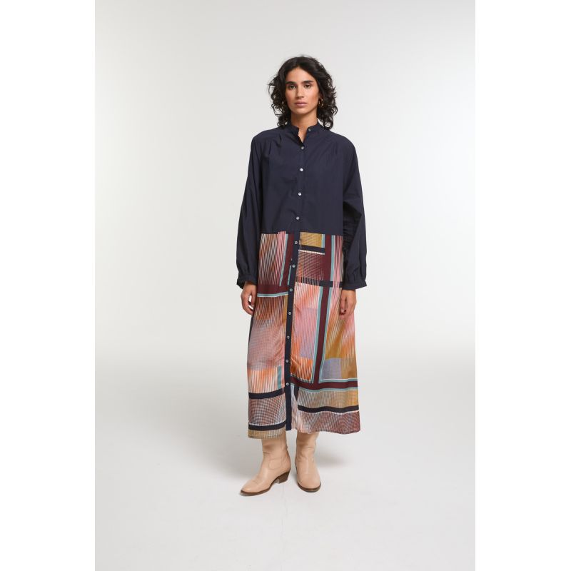 Robe Eulalie Prisme Nuit