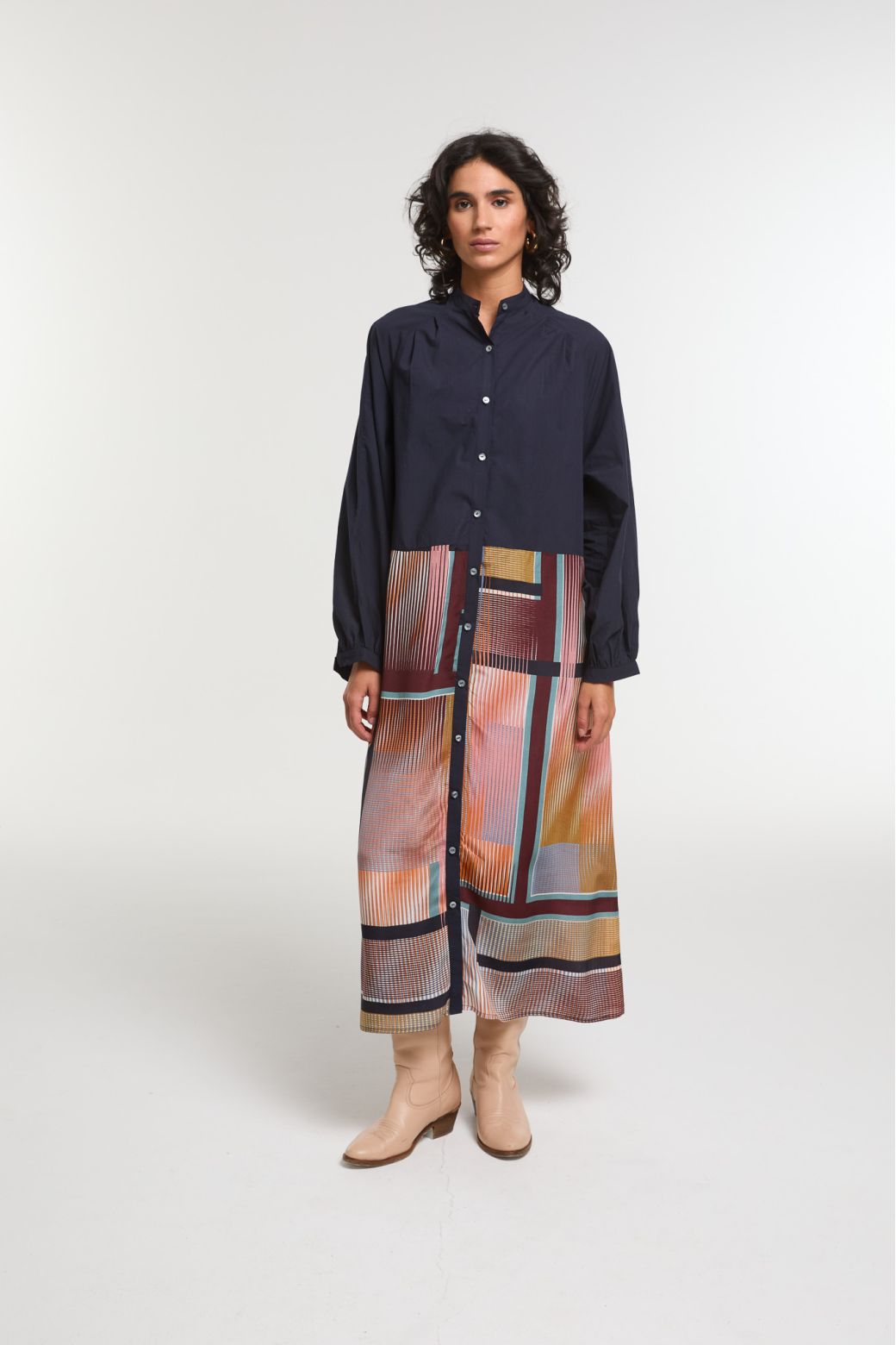 Robe Eulalie Prisme Nuit
