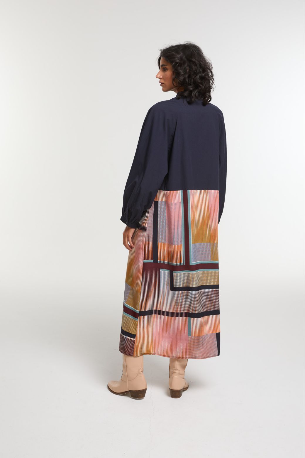 Robe Eulalie Prisme Nuit