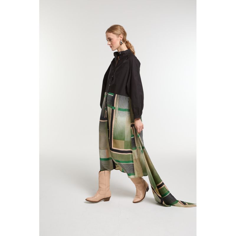 Robe Eulalie Prisme Vert