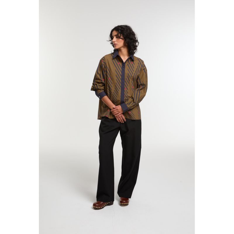 Chemise Rosalie Moon Kaki