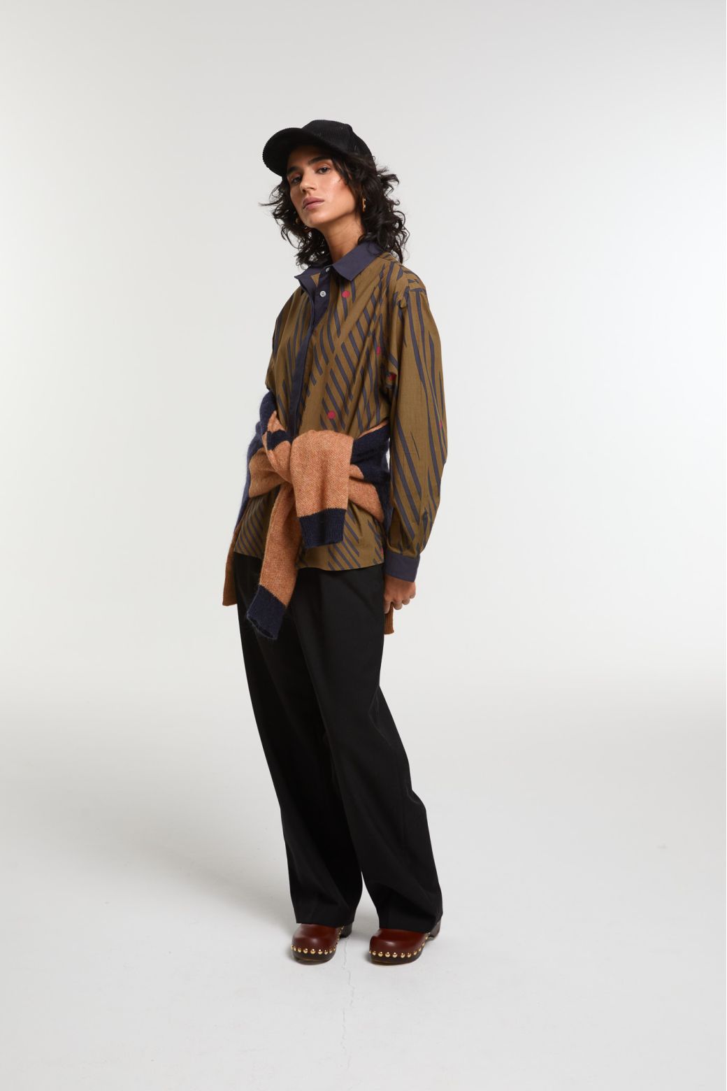 Chemise Rosalie Moon Kaki