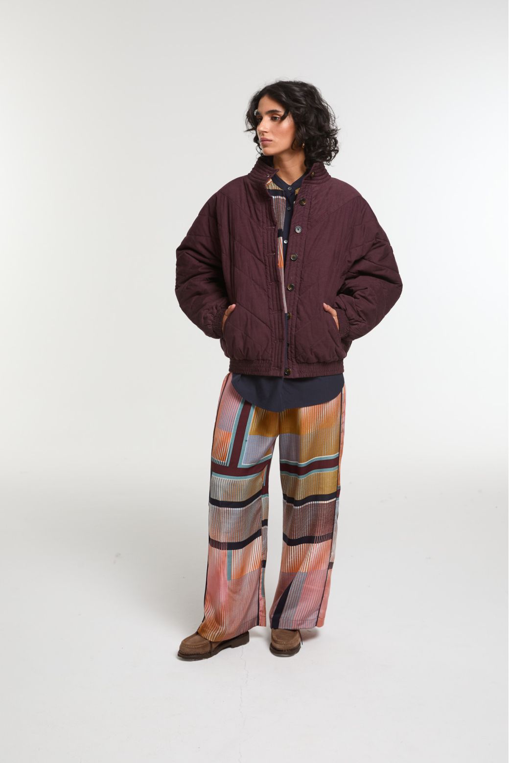 Veste Millie Mae Bordeaux