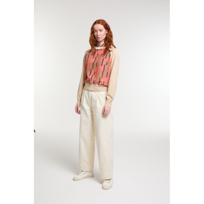 Pull Olympe Mystere Tan