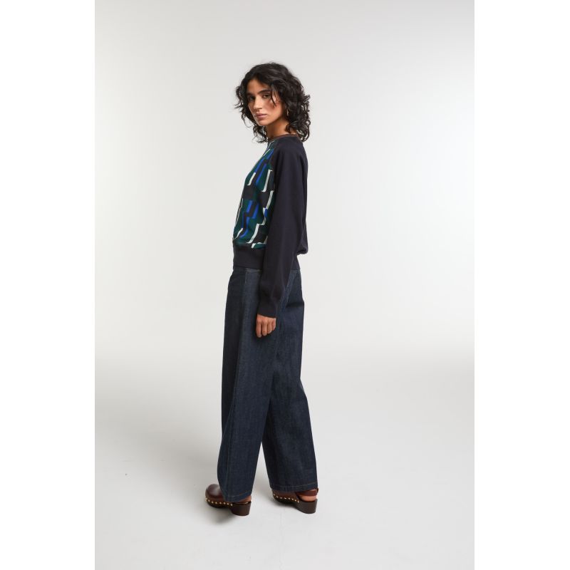 Pull Olympe Mystere Vert