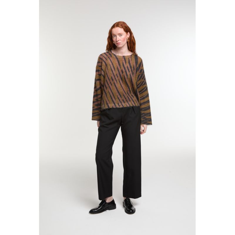 Pull Emile Moon Kaki