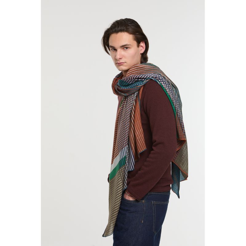 FoulardVibrant Brun