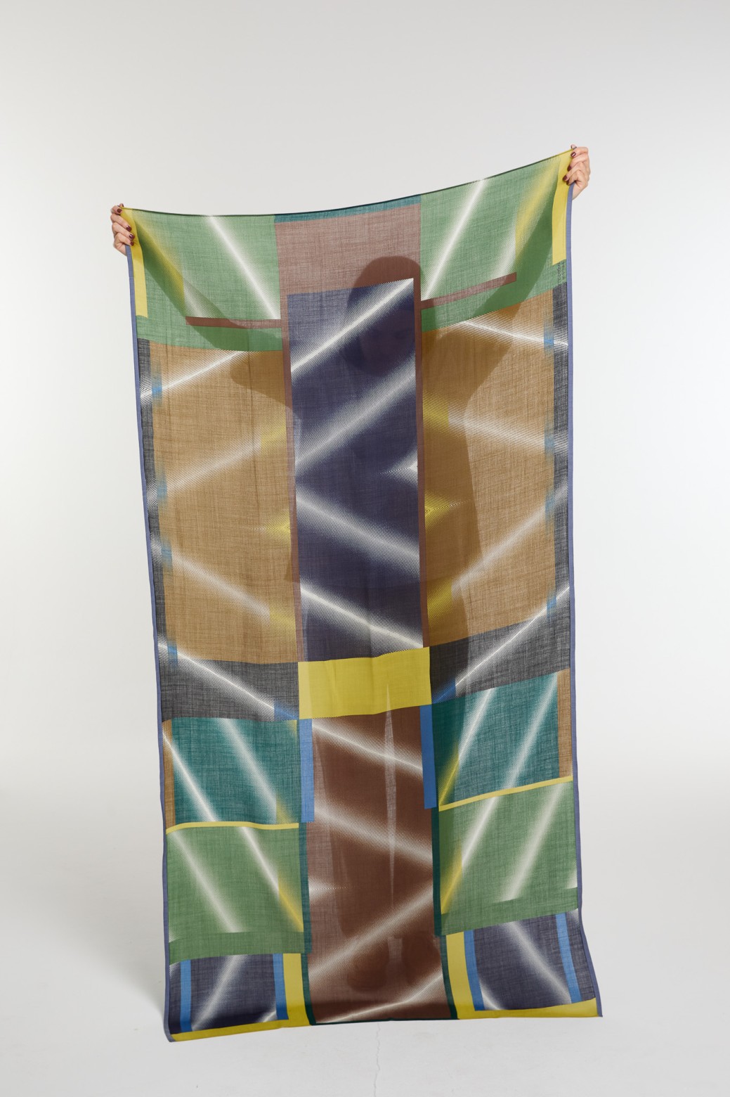 Foulard Mystique Lime Arty Moderne | Mapoésie Paris