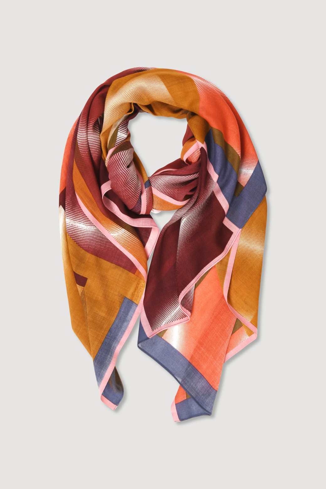 Foulard Mystique Bordeaux Nuance Riche | Mapoésie