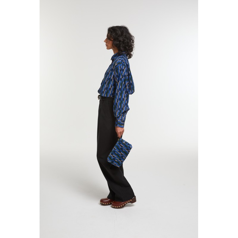 Pochette de Voyage Elba Mystere Bleu | Mapoésie Paris