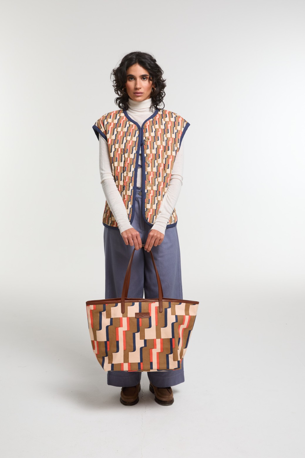 Sac Mirae Mystere Tan en Tissu | Mapoésie Paris