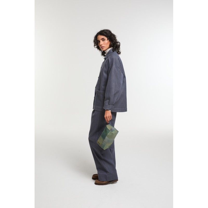 Pochette de Voyage Elba Prisme Vert | Mapoésie Paris