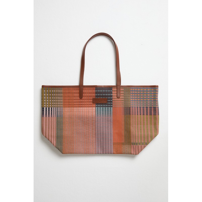 Sac Mirae Prisme Roux en Tissu | Mapoésie Paris