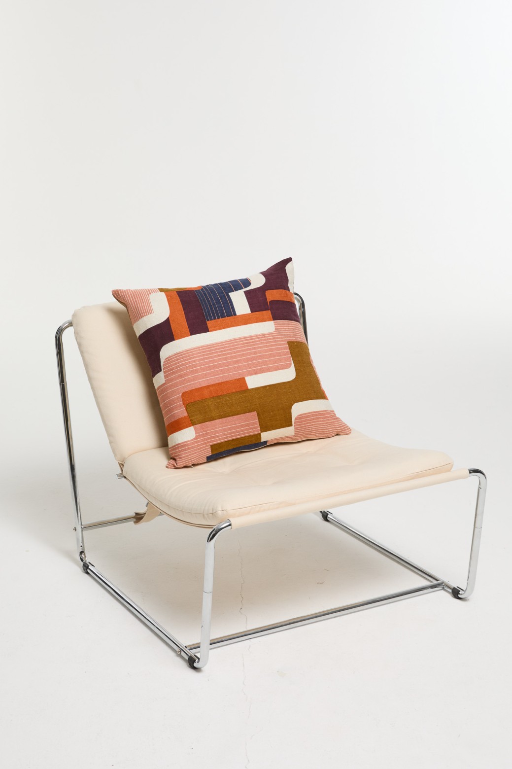 Petra Blush Arty Cushion Cover | Mapoésie Paris