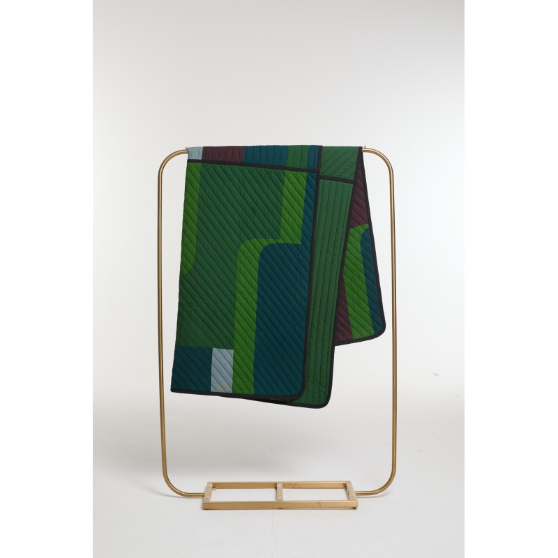 Petra Green Quilt: Designer Style | Mapoésie