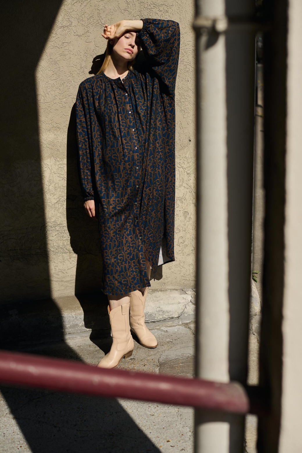 Robe Paradis Origine Nuit Imprimée | Mapoésie Paris