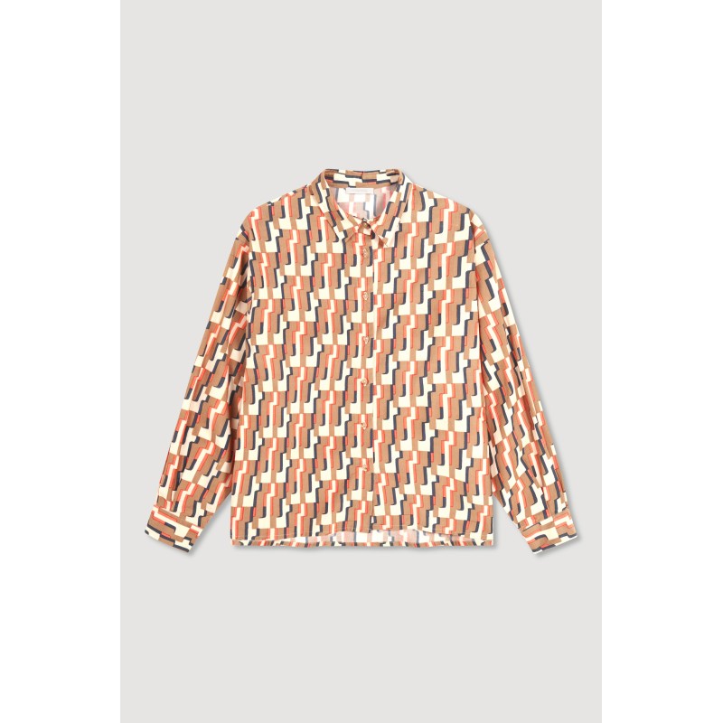 Chemise Rosalie Mystere Tan Tons Chauds | Mapoésie Paris