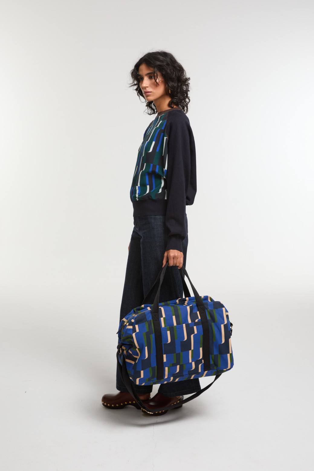 Sac de Voyage Evasion Mystere Bleu Chic | Mapoésie Paris