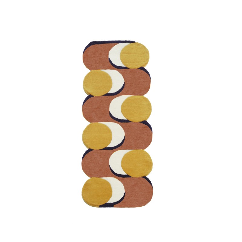 Nymphe Tan Wool Rug 70x180 | Mapoésie Paris