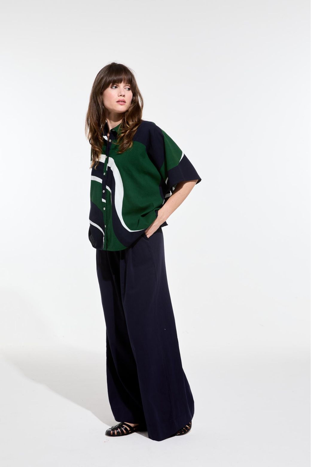 Chemise Nora Madone Vert