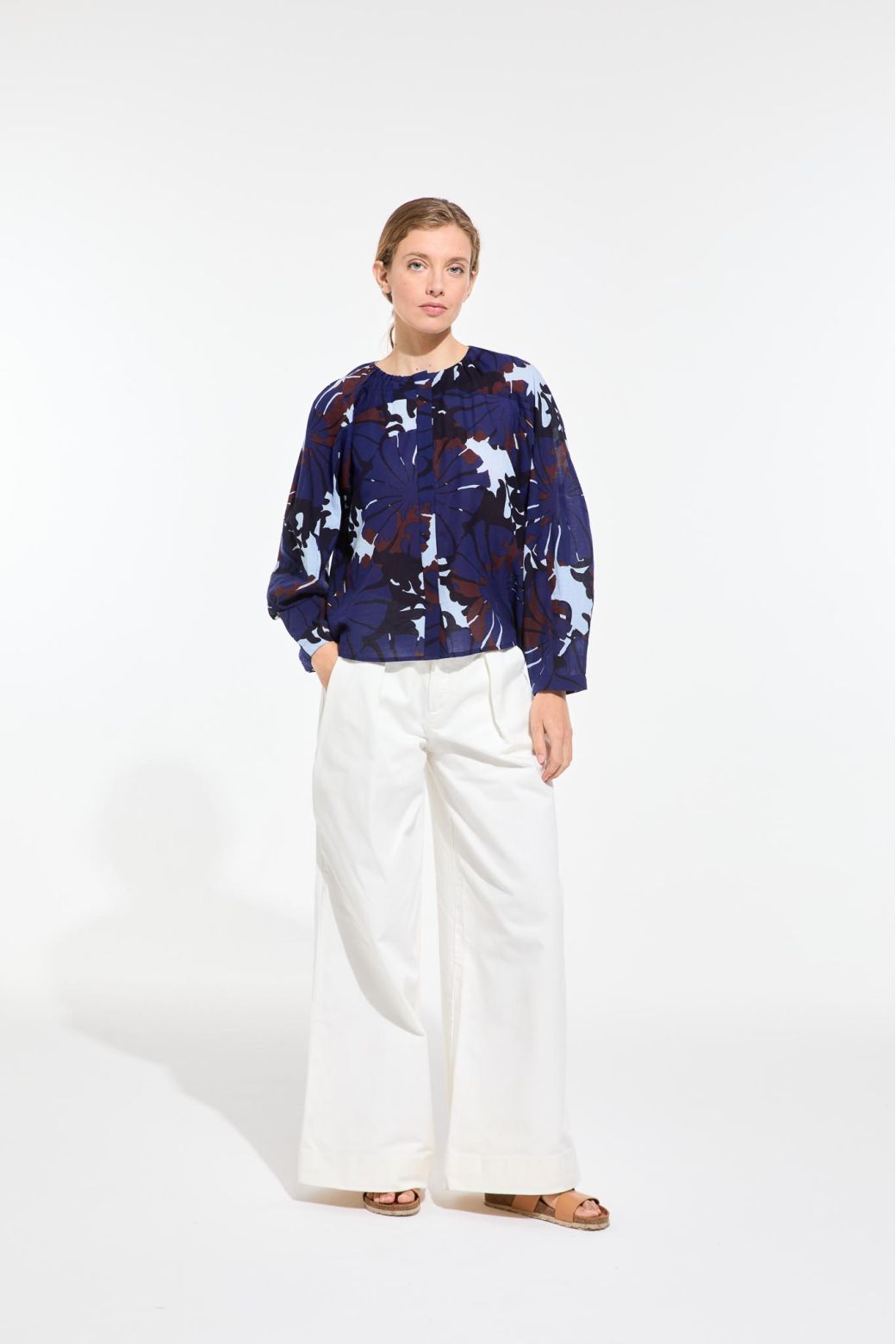 Chemise Tara Pavot Bleu