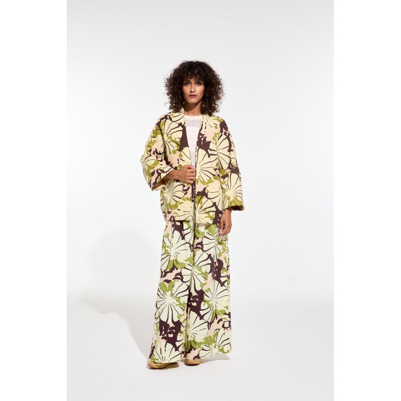Veste Ada Pavot Kaki Rose