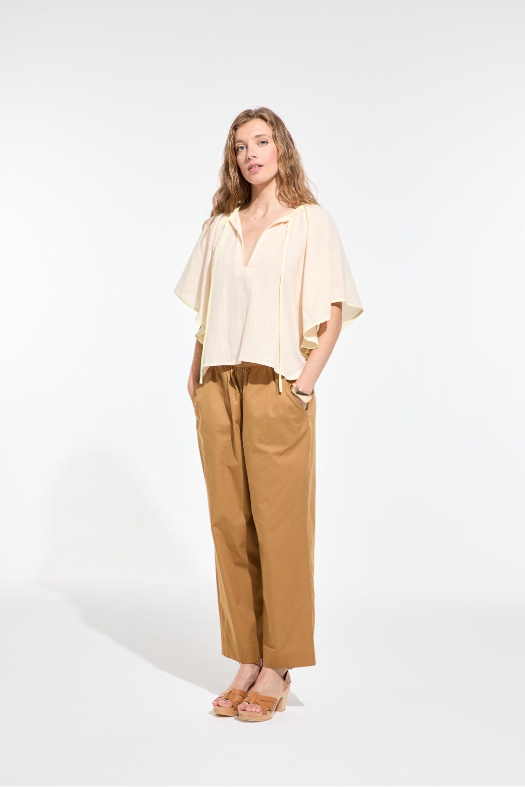 Top Lita Zephyr Ecru