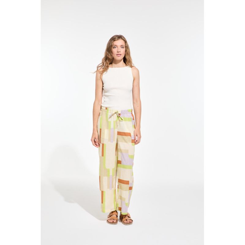 Pantalon Max Arum Craie