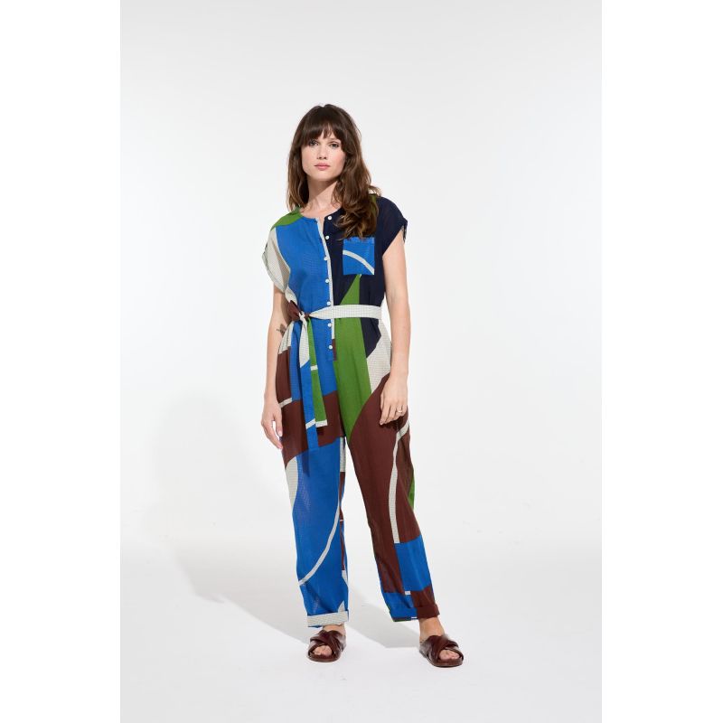 Combinaison Messina Liane Bleu Vert