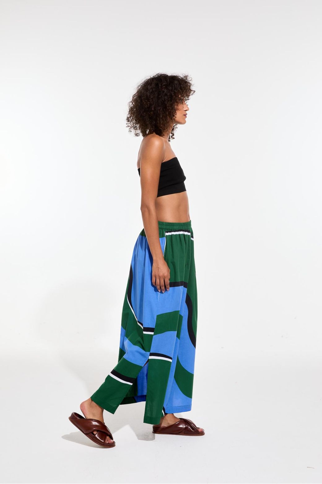 Jupe Juliette Madone Bleu Vert