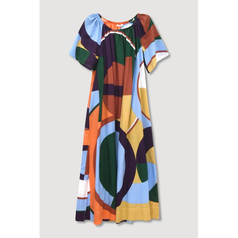 Robe Palao Poesie Corail Nuage