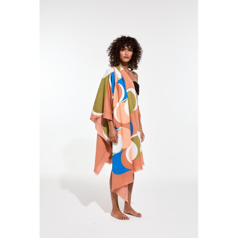 CaramelCorolle Beach Towel