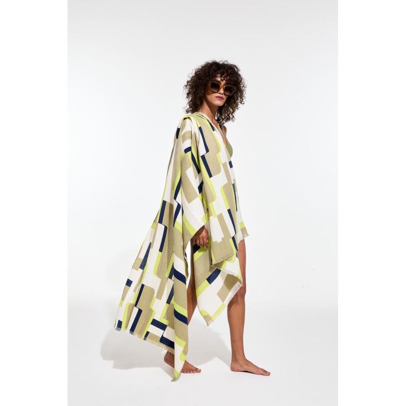LimeArum Beach Towel