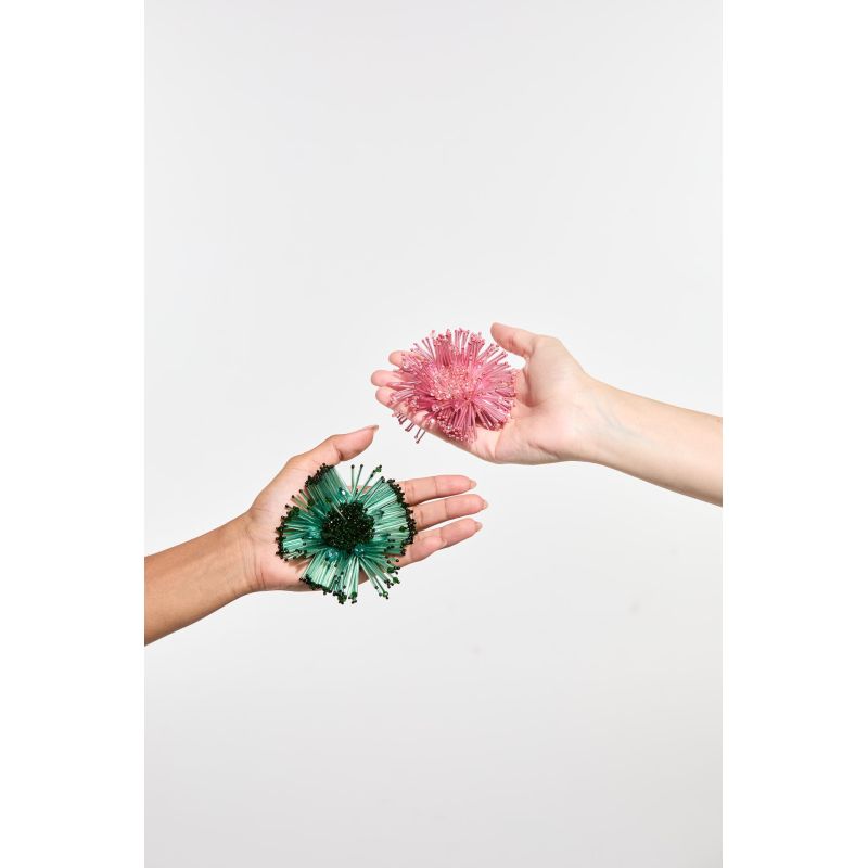 Broche AnemoneRose