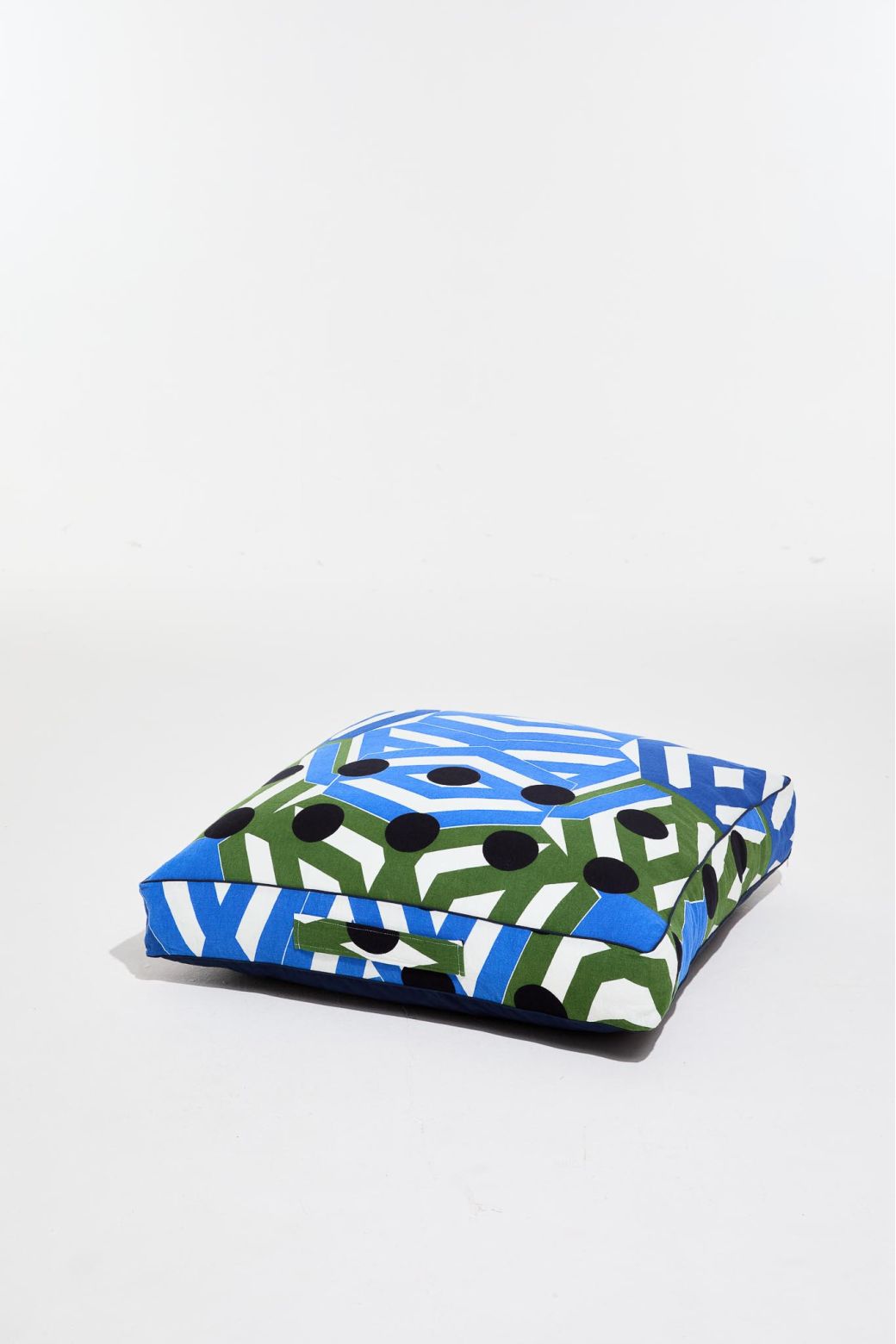 housse de coussinBloom Bleu80/80/12 Cm