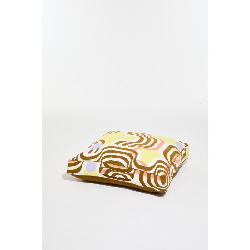 Lime Nebuleuse Cushion 80/80/12 Cm