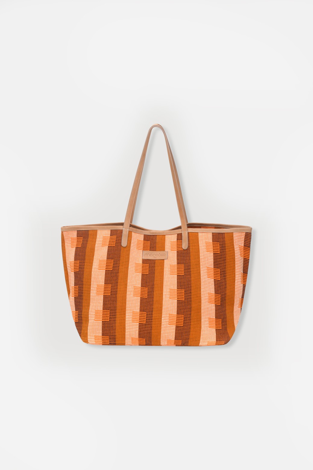 Sac de ville-grand format-orange/Mapoésie