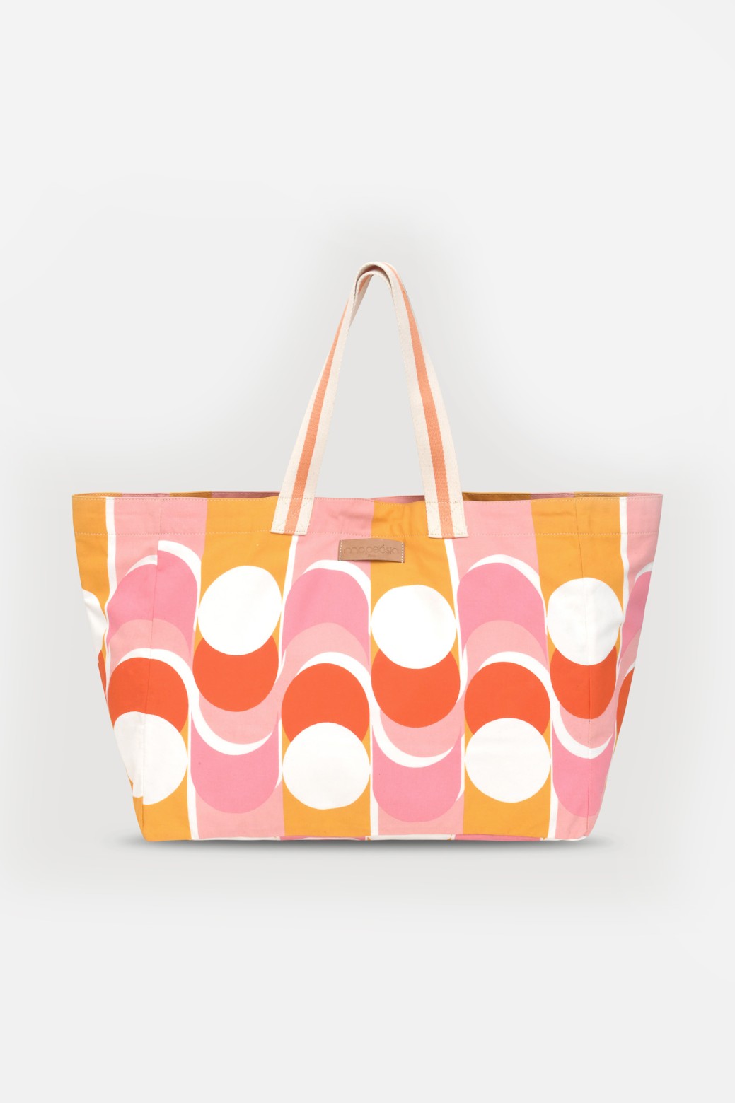 Sac de plage à motif rose/Mapoésie