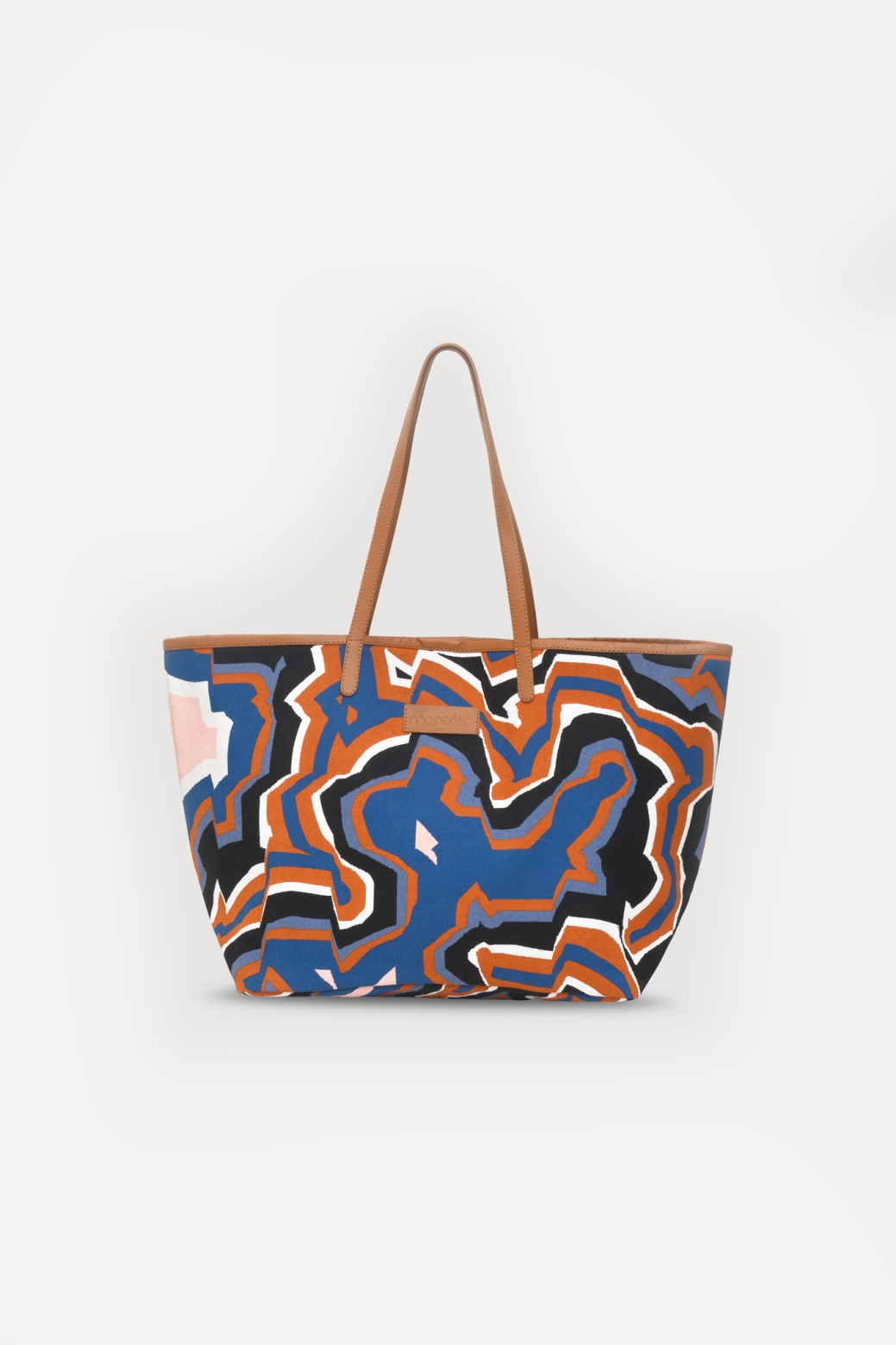 Sac de ville-grand format-bleu/Mapoésie