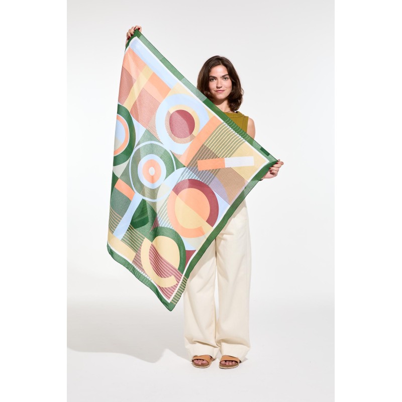 Tapoésie Graphic Cotton Square / Mapoésie