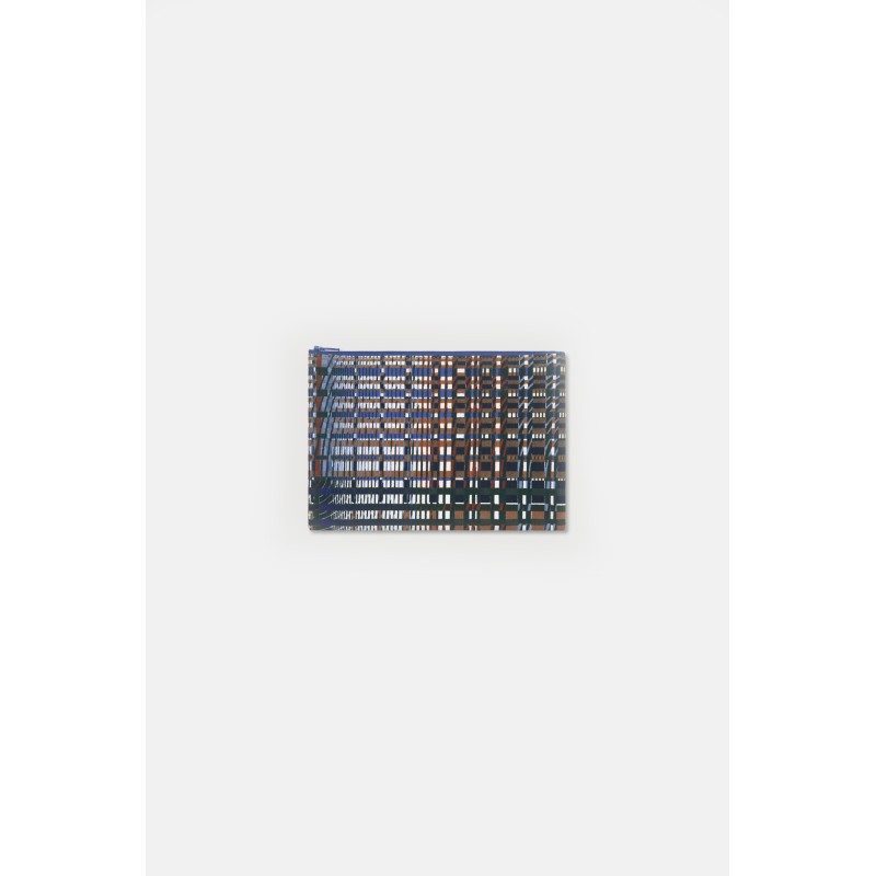 Pochette à motif bleu/Mapoésie