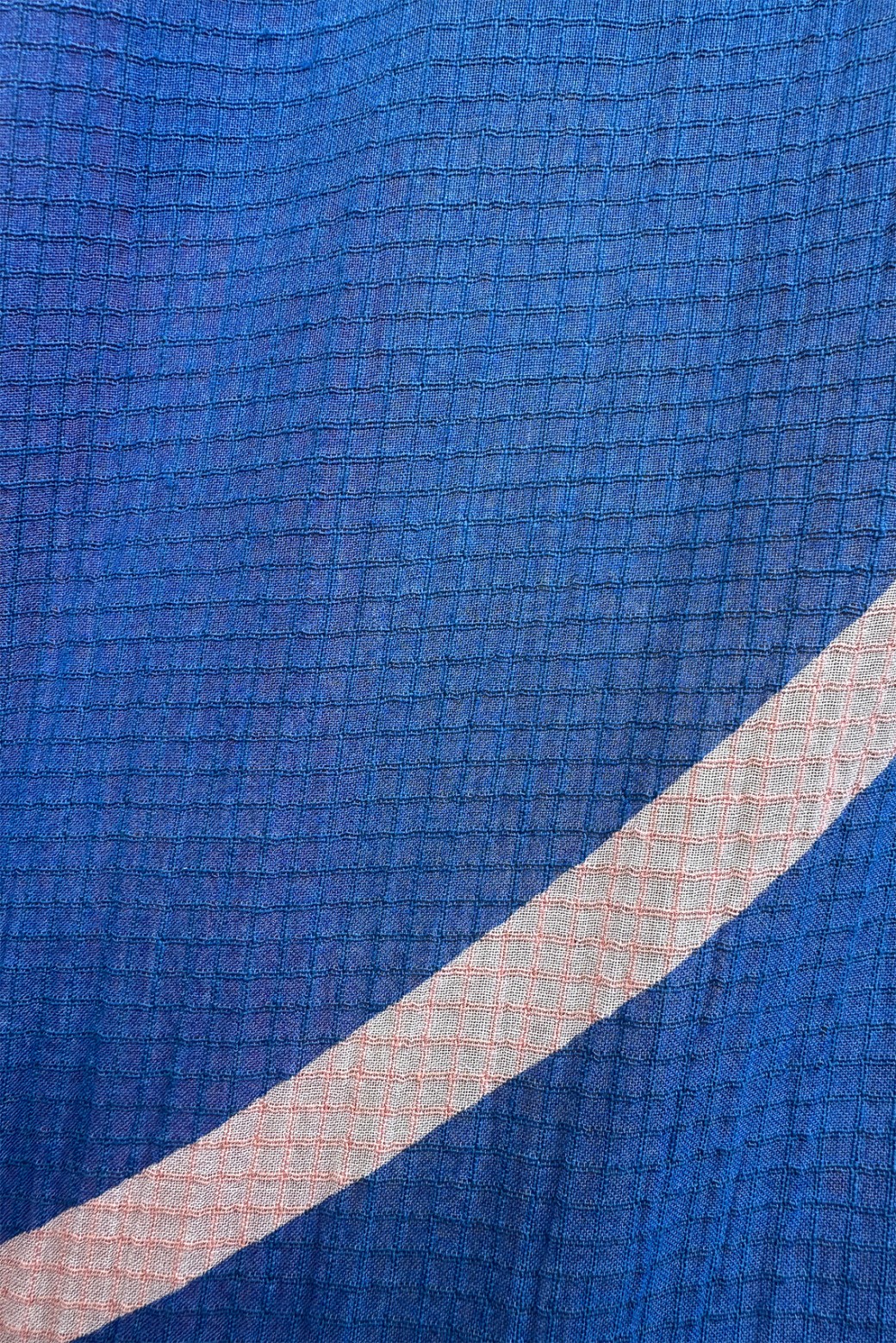 Foulard en coton Graphique Liane rose/Mapoésie