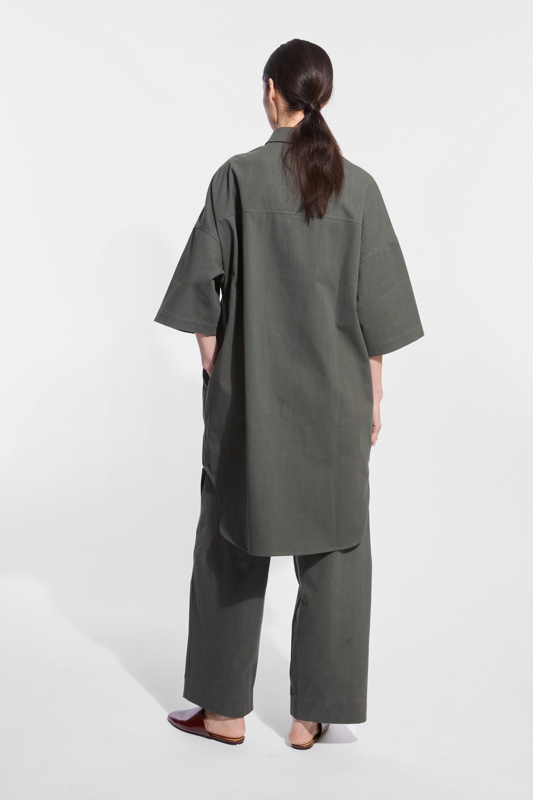 Celeste Dark Green Janet Dress