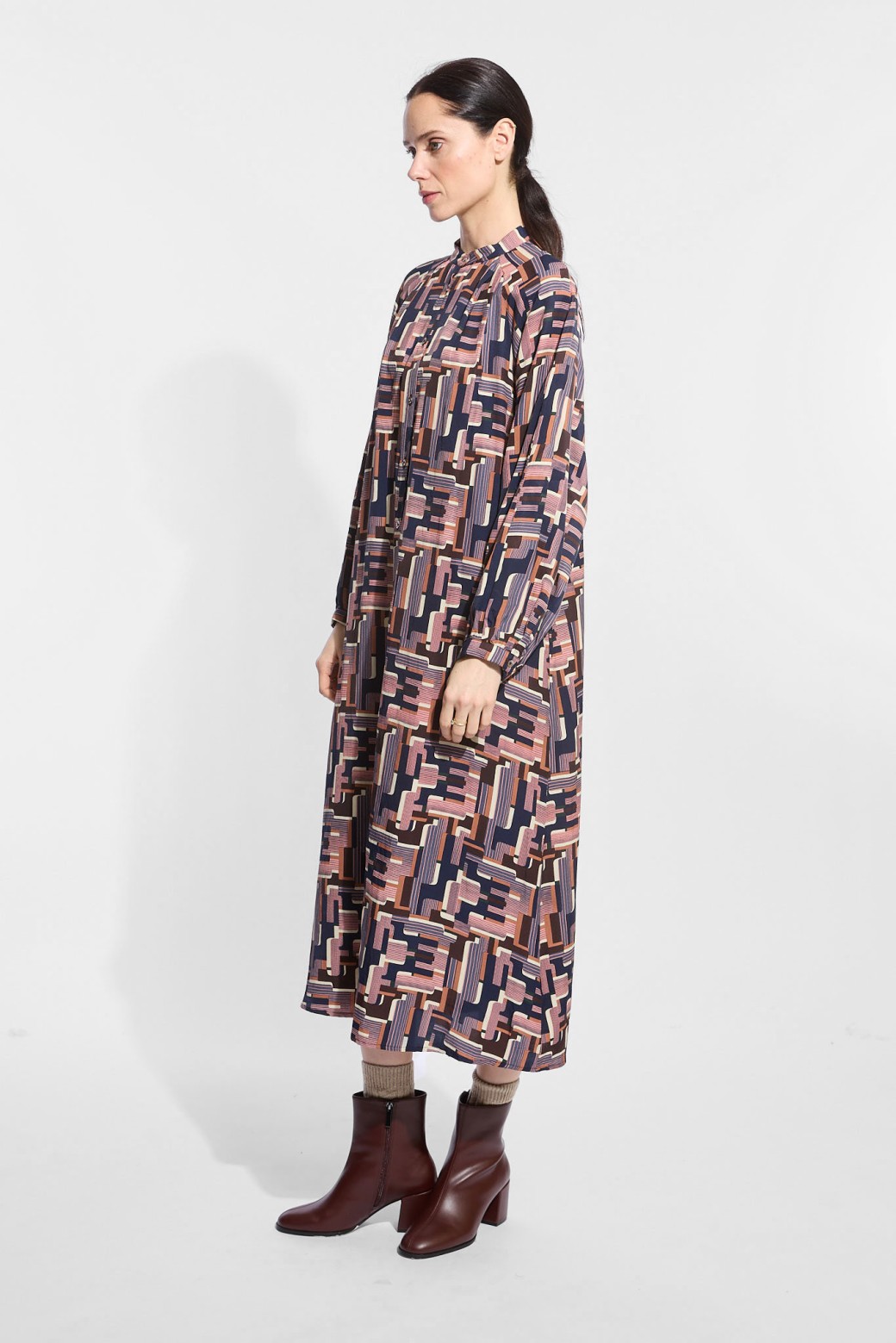 Robe Eulalie  Oscar Rose Marine