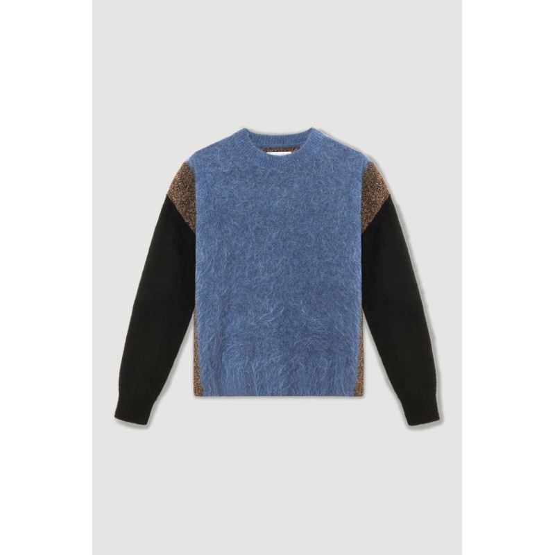 Pull Olga Fjord Bleu