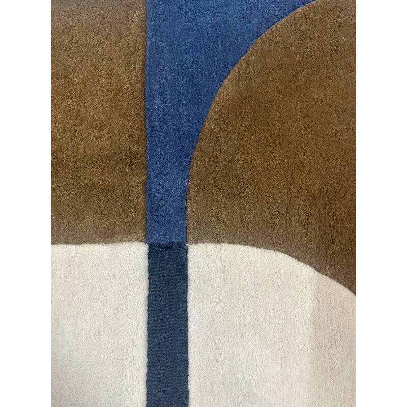 Grand Tapis Carré Calice Naturel 180x180 | Mapoésie