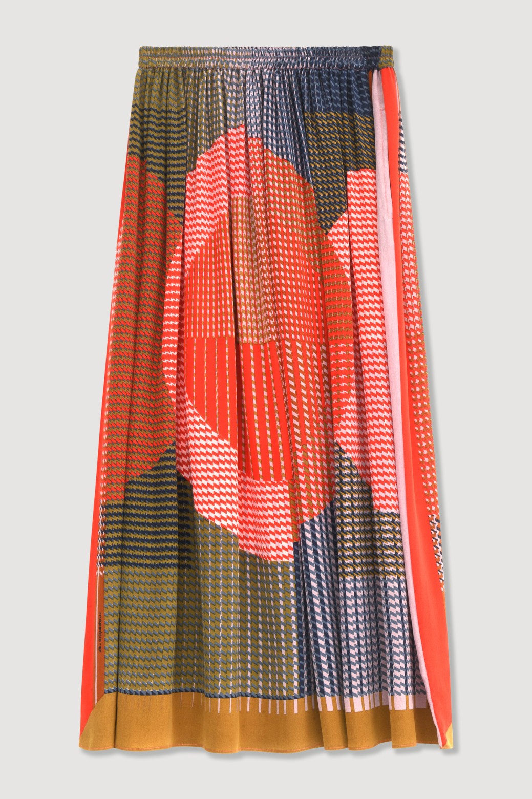 Coral Khaki Romeo Op Skirt