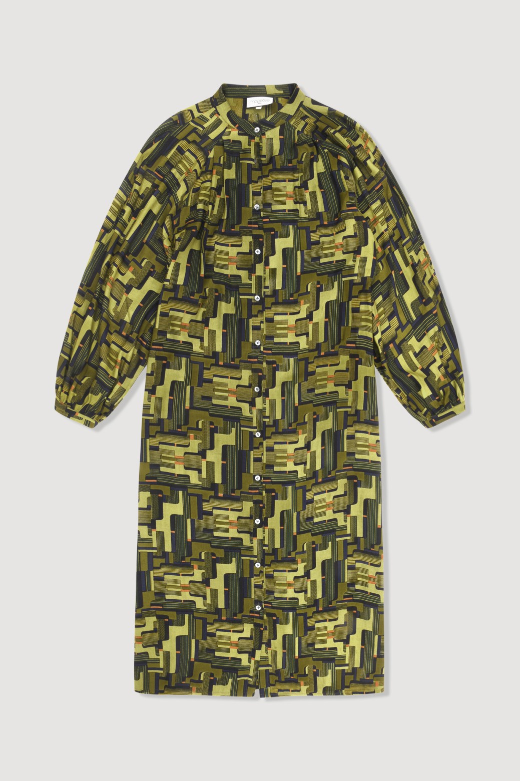 Green Oscar Eulalie Dress