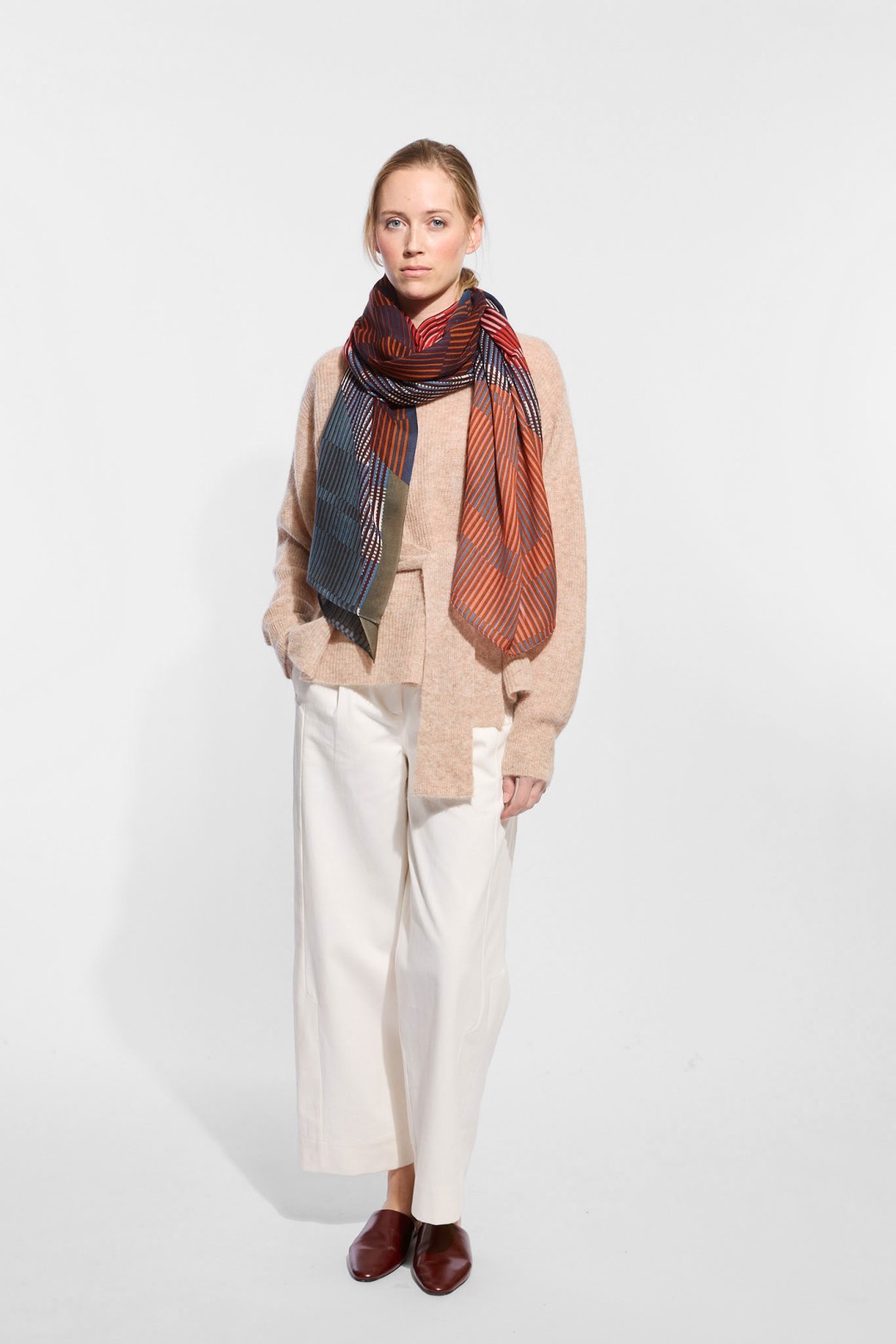 Cadence Red Scarf