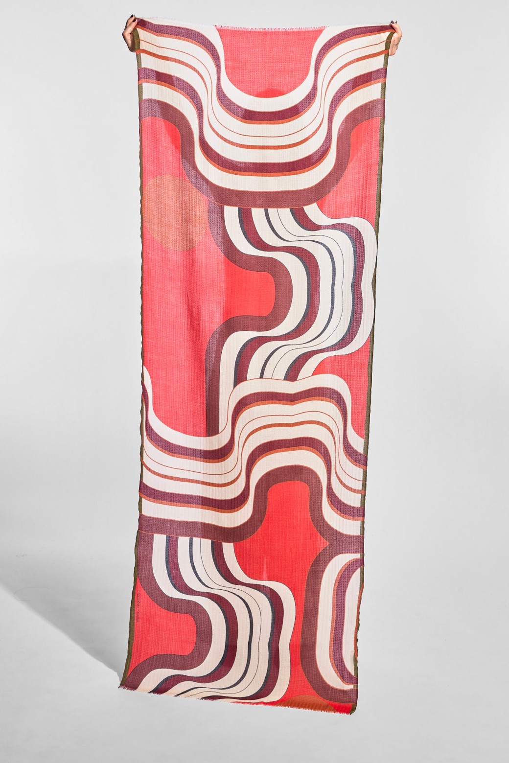Foulard Magma Rouge